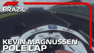 F1 2022 Kevin Magnussen Onboard Pole Lap Brazil | Assetto Corsa