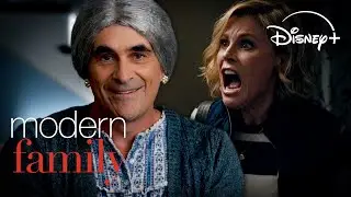 Phil Finally Manages To Scare Claire | Modern Family | Disney+ UK
