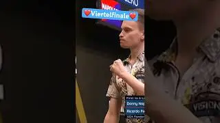 🤩 Pikachu im Viertelfinale 🤩 Antwerpen Darts Trophy #shorts Dart Ricardo Pietreczko 🎯