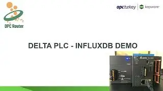 OPC Router - Delta (AX-324N) PLC - InfluxDB