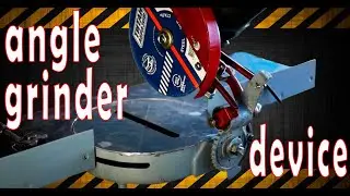 Creative cutting machine DIY / Стойка для болгарки на максималках