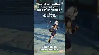 Playing would you rather Genshin Addition! | Ft. @hanaw571 | Genshin Impact