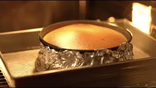 تشيز كيك الفرن الكريميه