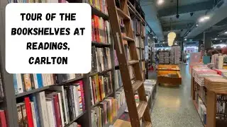Book Shelf Tour of Readings, Carlton in Melbourne