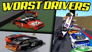 The WORST Drivers in Roblox NASCAR