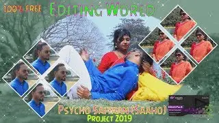 Psycho Saiyaan (Saaho) Edius 7/8/9 Cinematic Song Project 2019 ll 100% Free download ll