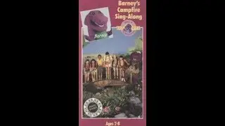 Barney's Campfire Sing Along (1990) [1991, VHS]