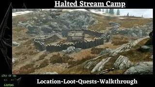 Halted Stream Camp Location showcase Spell Tome Transmute Ore and Poacher's Axe