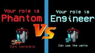 Among Us PHANTOM VS ENGINEER Perfect timing #7