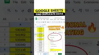 ✅ Google Sheets 🚀 Find Duplicate Data Found 🔥! Computer Expertise Danish 