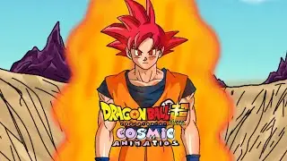 goku ssj god transformation dragon ball chapter 72 fan animation