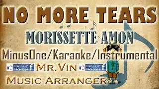 No more tears - Morissette Amon - MinusOne/Karaoke/Instrumental HQ