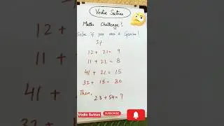 Maths Challenge | solve if you are a Genius 