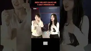Red Velvet gave me 1-on-1 feedback