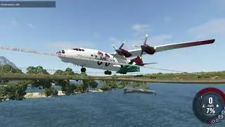 BeamNG drive Flying Antonov AN-12B Part 1