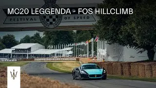 Maserati MC20 Leggenda at the Goodwood Festival of Speed - Hillclimb