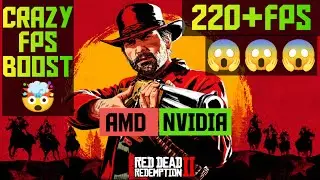 RDR 2 FSR 3 CRAZY FPS BOOST OVER 220 FPS,MOD LINK+STEP BY STEP TUTORIAL