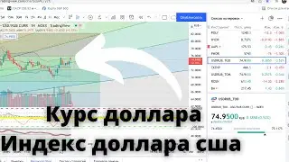 Курс доллара на сегодня.рубль.индекс доллара сша.DXY