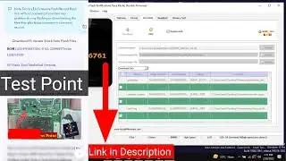 Tecno Camon 19 Ci6n Flash Firmware Test Point (Fix Brom) [Dead Boot Repair] [Flash Without Device