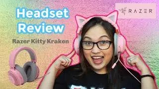 RAZER Kitty Kraken Headset Honest Review| Pink Headphones| Removable Cat Ears| Kitty Ears| Mic Test
