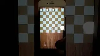 'Checkers Bowling' board game #smartphone #games #casual  #game #iPhone #checkers