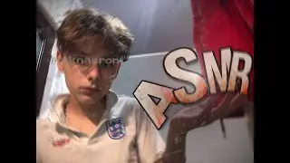 пробую асмр ( уже какой раз)