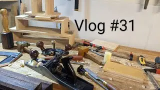 Progress is progress no matter how small. Woodworking Vlog #31