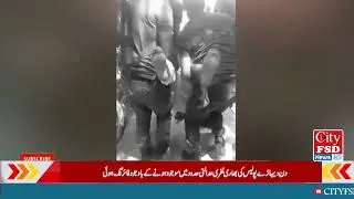 In Faisalabad court premises, opponents fired on accused Saddam in police custody,