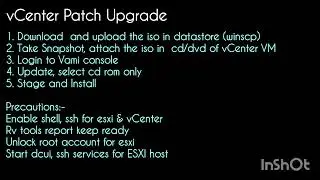 vCenter Server Patching | How to Patch Update VCSA 8 to the Latest Build | Full Patch