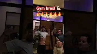 Gym bros! 🔥💪🏻 