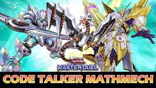 CODE TALKER MATHMECH RANKED GAMEPLAY IN YUGIOH MASTER DUEL