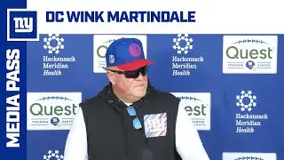 Wink Martindale: ‘Guys are really stepping up’ | New York Giants