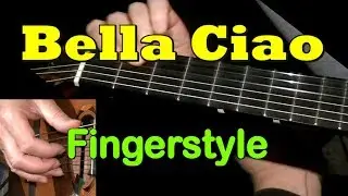 BELLA CIAO: Fingerstyle Guitar Lesson + TAB by GuitarNick