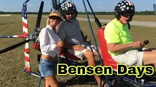BENSEN DAYS GYROCOPTER MINI MOVIE AT WAUCHULA FLORIDA