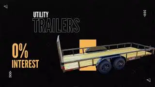 Trailer Sale starting next week. No interest, same as cash. Trailer World Alabama.