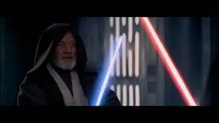 Obi-wan VS Vader Fight Scene but with flashbacks
