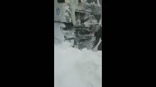 Метель Хромтау 2020, все стоят в снегу!
