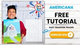 Free 4th of July Painting Tutorial: Easy Step-by-Step Guide!
