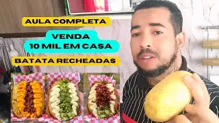 How I sell 10,000 from home with stuffed potato delivery.