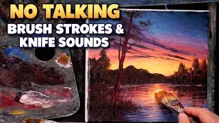 Avoid Stress with Soothing ASMR Oil Painting of Beautiful Landscapes