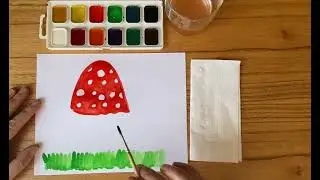 Как нарисовать МУХОМОР 🍄