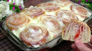Soft as fluff! Amazingly simple recipe! Buns for tea!