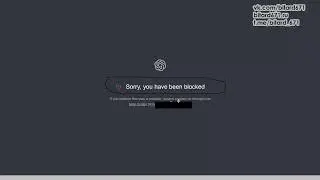 Ошибка ChatGPT: Sorry, You have been blocked. If you believe this was a mistake, please contact us..