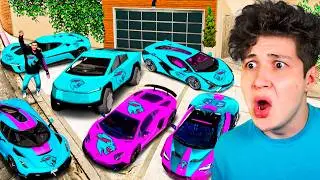 ROBANDO COCHES de MRBEAST en GTA 5! 🚘🤑 (Mods)