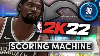 BEST KD BUILD NBA 2K22 NEXT GEN! | AMAZING SCORING MACHINE BUILD NBA 2K22!