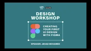 Creating your first UI design in Figma | Design Workshop | Jehad Mohamed