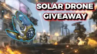 WR - Solar Drone Giveaway + Bagliore Gauss Gameplay | War Robots