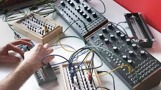 Spring reverb ambient | KORG Monotron Delay, Moog Sound Studio & KOMA Field Kit FX