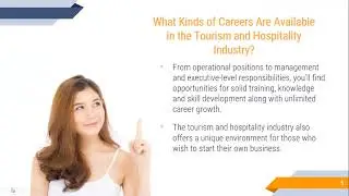 Tourism and Hospitality Pathway to Entrepreneurship