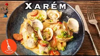 Xarém (Portuguese Cornmeal with Clams and Linguiça)